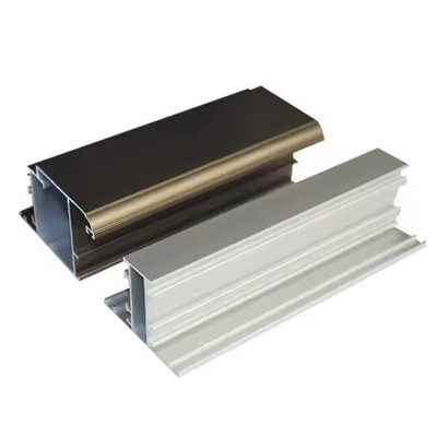 Profils d'extrusion en aluminium OEM en couleurs personnalisées pour anodiser les portes et les fenêtres