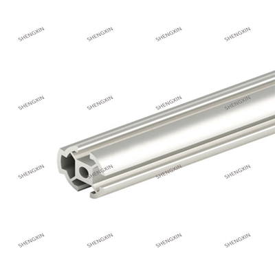 Profils d'extrusion en aluminium pour tubes anodisés en argent de la série 6000