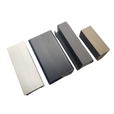 Température T3-T8 Couche en poudre brillante mate en aluminium Casement coulissant Fenêtres et portes en aluminium