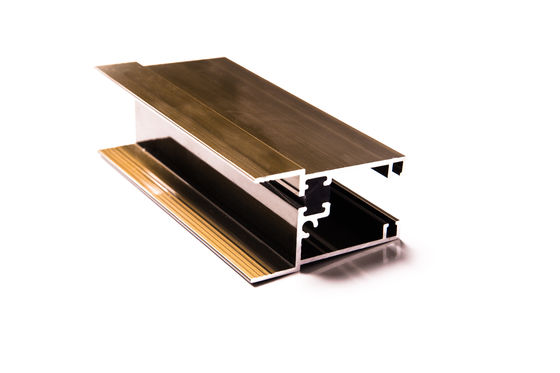 Profil d'aluminium pour portes et fenêtres Profil de cadre d'aluminium pour demande du client