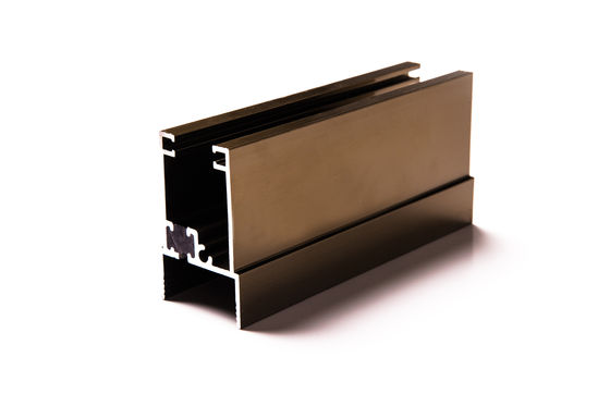 Profil d'aluminium pour portes et fenêtres Profil de cadre d'aluminium pour demande du client