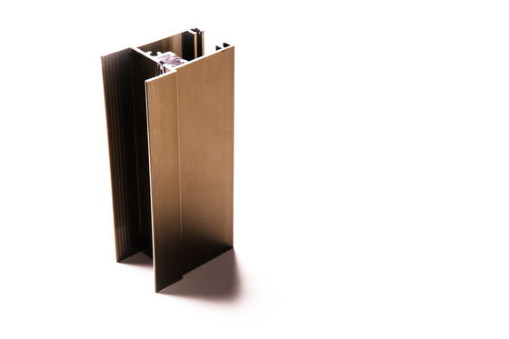 Profil d'aluminium pour portes et fenêtres Profil de cadre d'aluminium pour demande du client