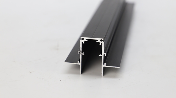 Profiles d'extrusion en aluminium anodisé économes en énergie pour les lampes de taille personnalisée