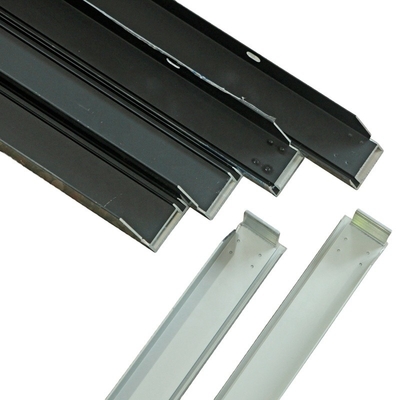 300W panneau solaire décorations Grade 6000 série Noir cadre solaire en aluminium par Shengxin