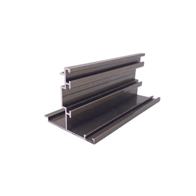 Design moderne personnalisé couleur anodisée Profiles AL 6063 Profil en aluminium de fenêtre