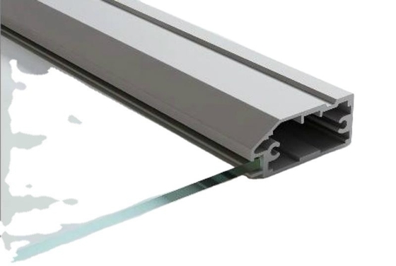 Profil d'aluminium extrudé à la finition de broyeur pour la demande du client