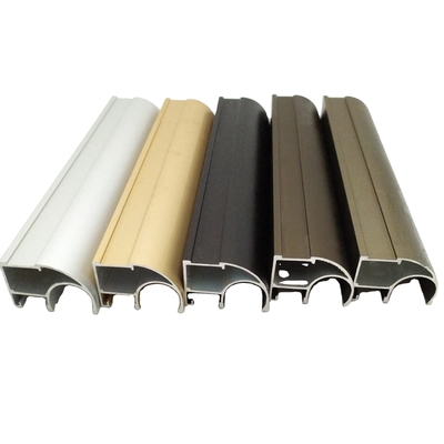 6063 Alliage d'aluminium personnalisé Louver Armoire de cuisine Partition Armoire Profiles extrudés