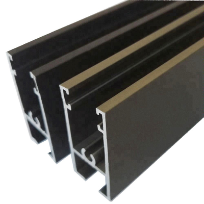 6063 Alliage d'aluminium personnalisé Louver Armoire de cuisine Partition Armoire Profiles extrudés