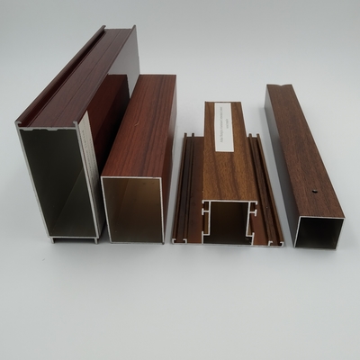 6063 Alliage d'aluminium personnalisé Louver Armoire de cuisine Partition Armoire Profiles extrudés