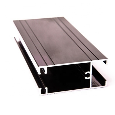 6063 Alliage d'aluminium personnalisé Louver Armoire de cuisine Partition Armoire Profiles extrudés