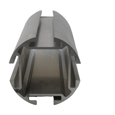 Tolérance ± 1% 6063-T5 Profil personnalisé Profiles d'extrusion en aluminium anodisé en argent Poteaux lumineux intelligents