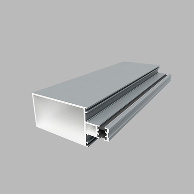 Profil d'aluminium sur mesure pour les murs de rideau à extrusion d'aluminium pour la construction
