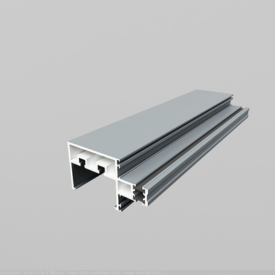Profil d'aluminium sur mesure pour les murs de rideau à extrusion d'aluminium pour la construction