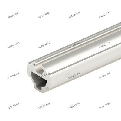 Température T3-T8 Extrusion personnalisée Profil d'aluminium industriel anodisant argent