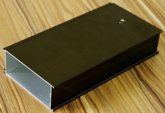 Profiles en aluminium anodisé revêtus de poudre de la série 6000 pour fenêtres et portes polyvalentes