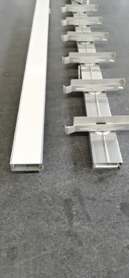 Améliorez votre clôture de jardin avec des profilés en aluminium à demi cachés de la série 6000