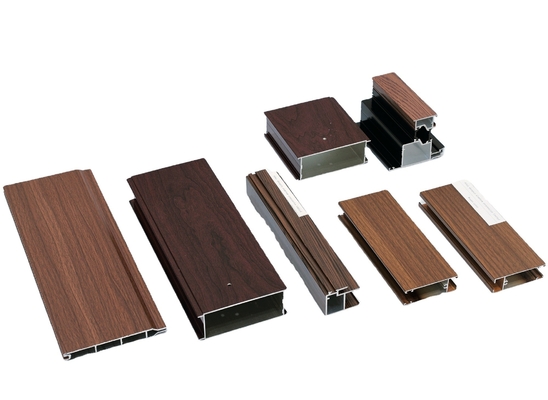 Profiles d'extrusion en aluminium de 1 pouce x 1 pouce Longueur 0,5-6,0M T3-T8 pour diverses applications