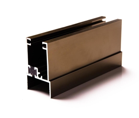 L'alliage ou non est l'alliage Profiles de porte coulissante de garde-robe Profil d'aluminium extrudé sur mesure