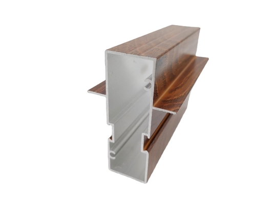 L'alliage ou non est l'alliage Profiles de porte coulissante de garde-robe Profil d'aluminium extrudé sur mesure