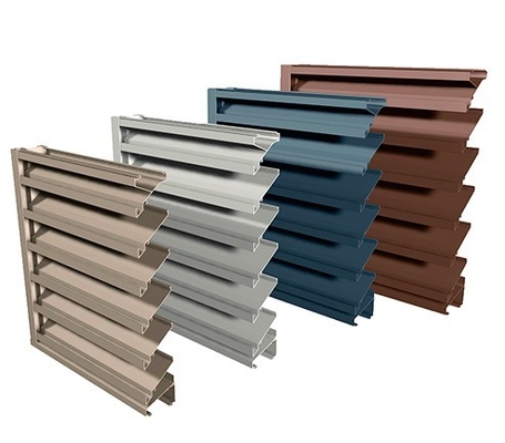 Profil d'extrusion de pellet à rouleaux en aluminium avec perçage par perçage par le haut
