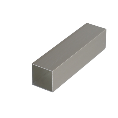 Profiles d'aluminium carrés revêtus en poudre pour la décoration intérieure en alliage d'aluminium 6063