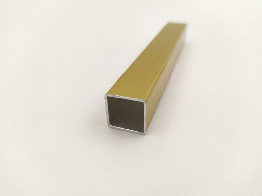 Composition chimique Tubes carrées en aluminium pour stores volets et épaisseur personnalisée