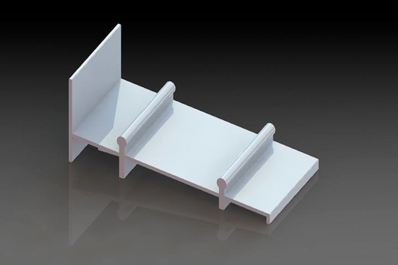 Profiles en aluminium pour les fenêtres et les portes 7038 8025 744 3825 5020 3831 en Colombie