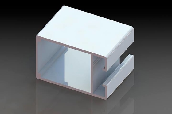 Profiles en aluminium pour les fenêtres et les portes 7038 8025 744 3825 5020 3831 en Colombie