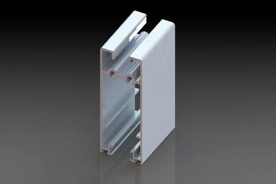 Profiles en aluminium pour les fenêtres et les portes 7038 8025 744 3825 5020 3831 en Colombie