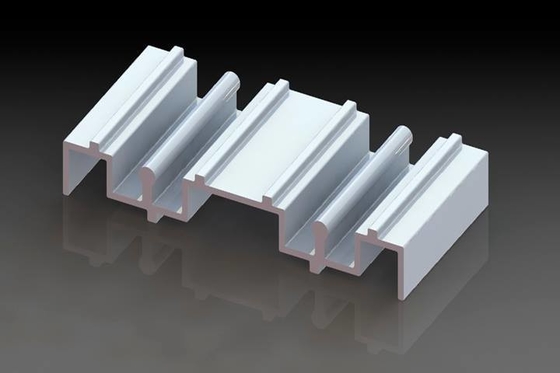 Profiles en aluminium pour les fenêtres et les portes 7038 8025 744 3825 5020 3831 en Colombie