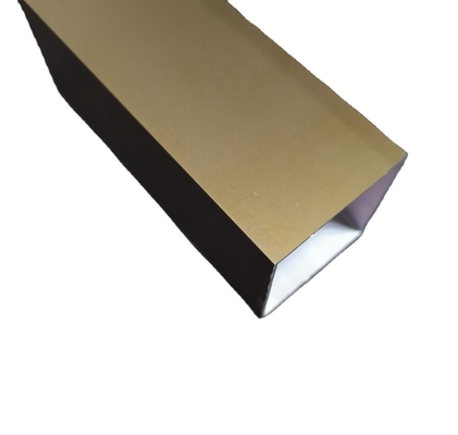 Profil de fenêtre en aluminium parfaitement adapté au marché chilien selon les exigences du client