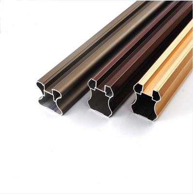 T5 rail de profilés en aluminium pour système de garde-corps en aluminium durable et résistant aux intempéries