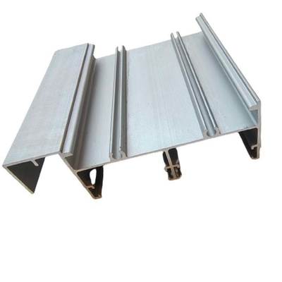 Profiles en aluminium de porte coulissante T5/T6 Profil d'extrusion en aluminium à température tempérée pour cadres de porte