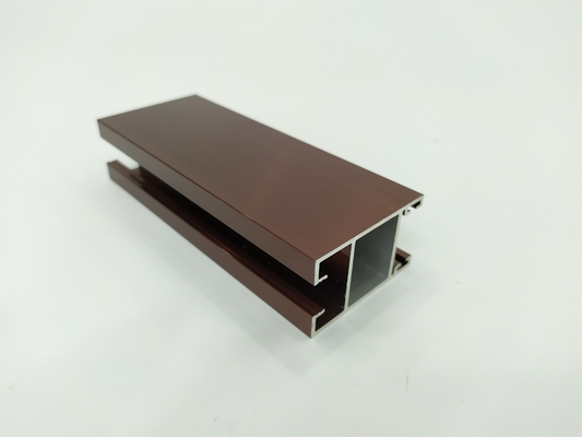 T3-T8 Profiles d'extrusion en aluminium trempé pour cadres de fenêtres et de portes en forme carrée