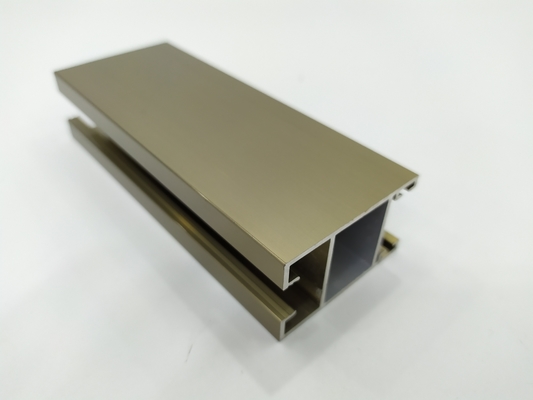 T3-T8 Profiles d'extrusion en aluminium trempé pour cadres de fenêtres et de portes en forme carrée