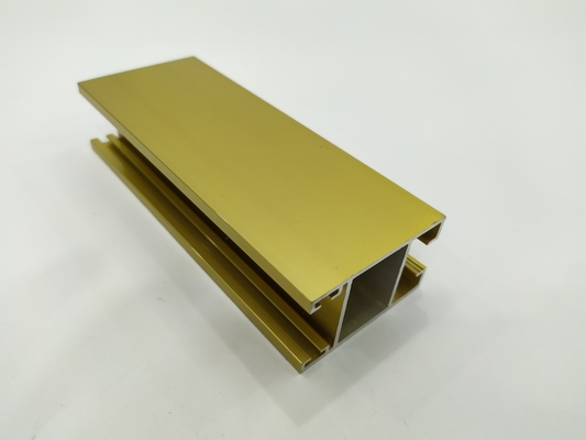 Profiles d'extrusion en aluminium à grains de bois personnalisables pour les dessins architecturaux Blanco