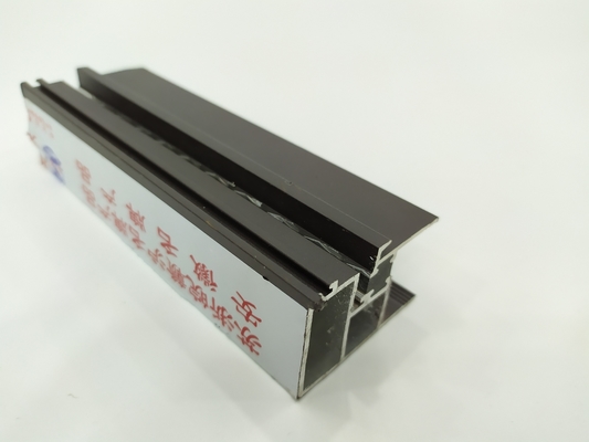 Profil d'extrusion d'aluminium de grande taille alliage de qualité 6063 pour fenêtres et portes