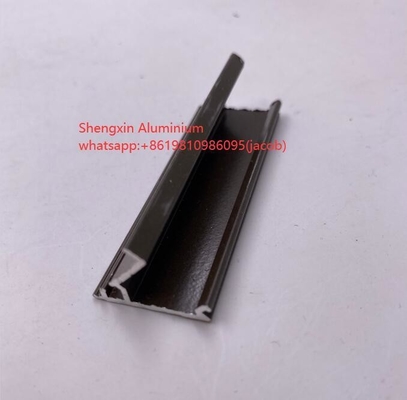Profil en aluminium de la série 6000 pour fenêtre coulissante et cadre de porte en Afrique du Sud