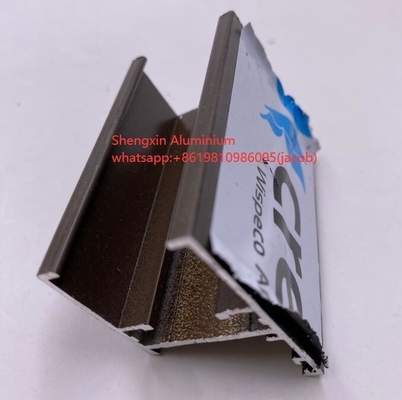 Profil en aluminium de la série 6000 pour fenêtre coulissante et cadre de porte en Afrique du Sud
