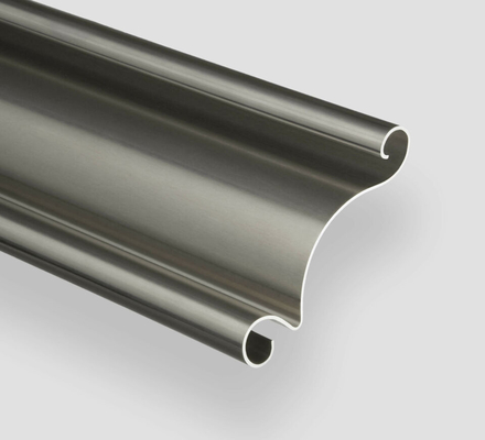 5.8-6.0M Longueur Aluminium Keder Rail pour le cadre de tente Finition de moulin résistant à la corrosion