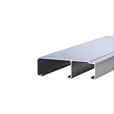 Répondre aux profils d'extrusion d'aluminium de couleur personnalisés de la norme GB pour les revêtements en aluminium