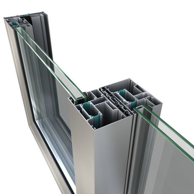 Profiles en alliage d'aluminium pour fenêtres et portes Tolérance ± 5% Norme GB5237-2008