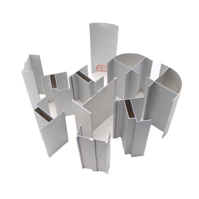 Profil d'aluminium pour fenêtre de porte de la série 6000 Grade intérieur cadre mural en verre coulissant