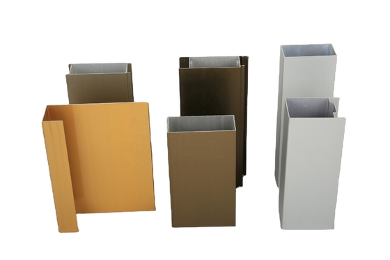 Profil d'aluminium pour fenêtre de porte de la série 6000 Grade intérieur cadre mural en verre coulissant
