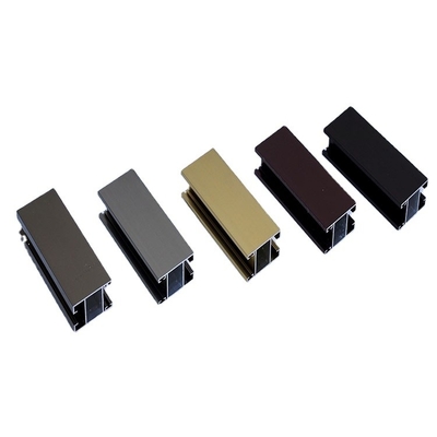 Shengxin Golden Silver Profiles d'aluminium anodisé pour les portes coulissantes de garde-robe est un alliage