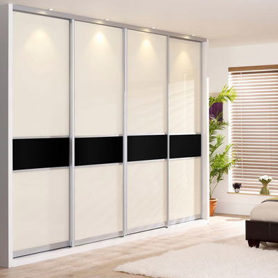 Shengxin Golden Silver Profiles d'aluminium anodisé pour les portes coulissantes de garde-robe est un alliage