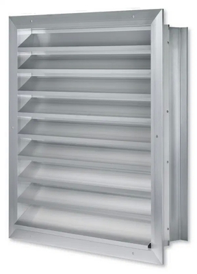 Ventilateur météorologique extérieur Ventilateur en aluminium Ventilateur en finition et profilé anodisé en argent