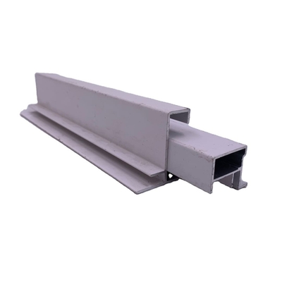 Profil en aluminium SHENGXIN pour portes de cuisine en verre profondément traitées et percées CNC