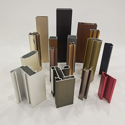 Cadre de fenêtre en alliage d'aluminium de série 6000 de couleur personnalisée avec rupture thermique