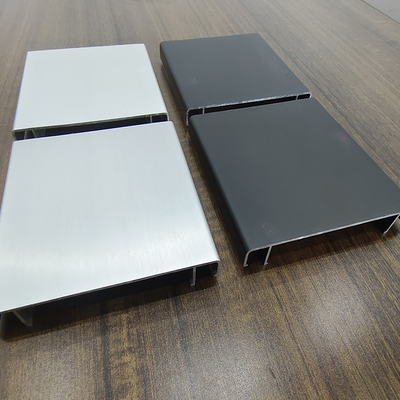 Cadre de fenêtre en alliage d'aluminium de série 6000 de couleur personnalisée avec rupture thermique